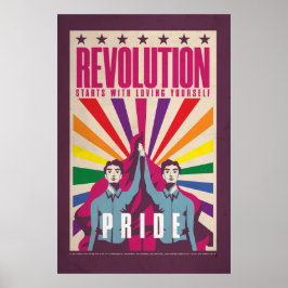 Vintage Pride Revolution Poster