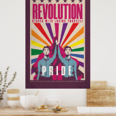 Vintage Pride Revolution Poster (Keuken)