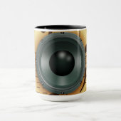 Vintage Professionele DJs Luidspreker Mok (Midden)