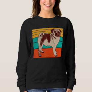 Vintage Pugs Mops Carlin hondenras Trui