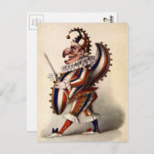 Vintage Punch Briefkaart (Voorkant / Achterkant)