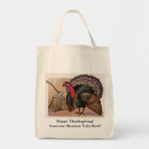 Vintage Quelqu'Un A Mentionné Le Sac Oiseau Tofu