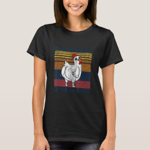 Vintage Raad Wat Kippenkont Schattige Kippen Buff T-shirt