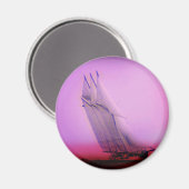 Vintage Racing Yacht Magnet (Recto/Verso)