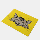 Vintage Rackham Cheshire Cat Art Deurmat (Schuin)