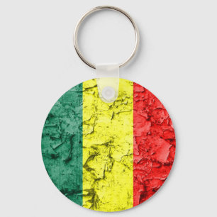 Vintage rasta sleutelhanger