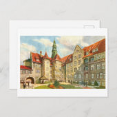 Vintage Rathaus Bielfeld Germany Briefkaart (Voorkant / Achterkant)