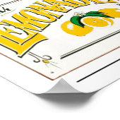 Vintage reclameetiketten poster (Hoek)