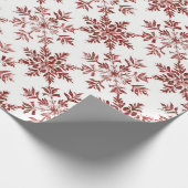 Vintage Red Christmas Cadeaupapier (Hoek)