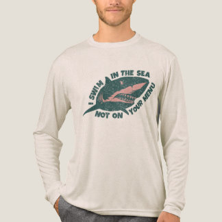 Vintage Red de Haaien Tri-Blend Shirt