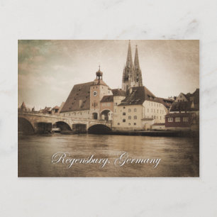 Vintage Regensburg, Briefkaart Duitsland