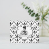 Vintage reine de mode carte postale (Debout devant)