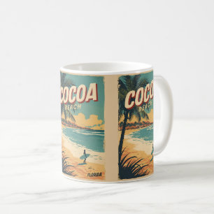 Vintage Reis Cocoa Beach Florida Westgate Cadeaus Koffiemok