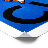 Vintage-reis, Cuba Poster (Hoek)