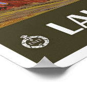 Vintage-reis, Lake Garda Poster (Hoek)