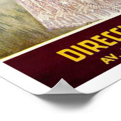 Vintage-reis, Mexico Poster (Hoek)