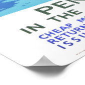 Vintage reis, Penzance. Poster (Hoek)