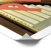 Vintage-reis, Praag Poster (Hoek)