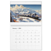Vintage reisavonturen kalender (Feb 2026)