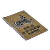 Vintage reisjournaal notitieboek (Rechterzijde)