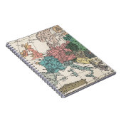 Vintage reiskaart notitieboek (Rechterzijde)