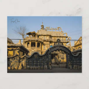 Vintage reisstad Tianjin China Chinese vakantie Briefkaart