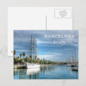 Vintage reistoerisme in Spanje Briefkaart (Voorkant / Achterkant)