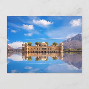 Vintage reizen Jaipur India Kleurrijke Rajasthan Briefkaart