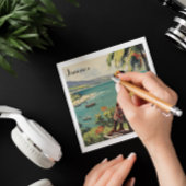 Vintage Reizen Poster Jamaicaanse vrouw