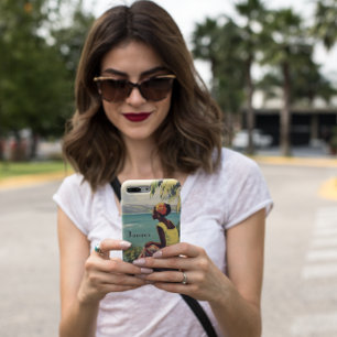 Vintage Reizen Poster Jamaicaanse vrouw iPhone 11 Pro Hoesje