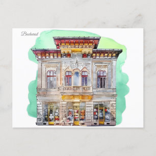 Vintage reizen Roemenië constanta boekarest Briefkaart