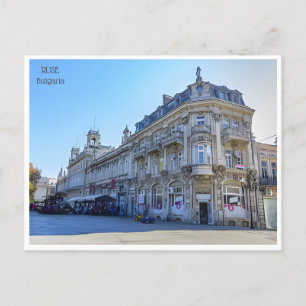 vintage reizen Roussé Ruse bulgarije STAD Bulgarij Briefkaart