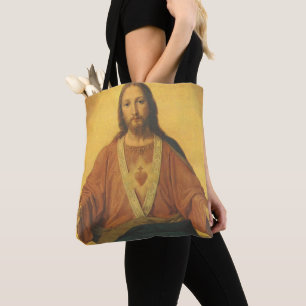 Vintage Religie, Heilig Hart van Jezus Christus Draagtas