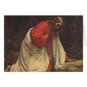Vintage Religion Jezus Christus Hof van Gethsemane