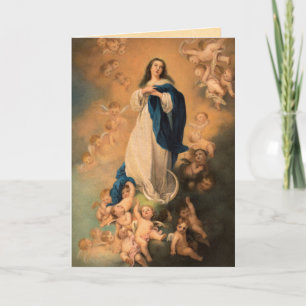 Vintage Religious Christmas Cards Feestdagen Kaart