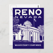 Vintage Reno Nevada Briefkaart (Voorkant / Achterkant)