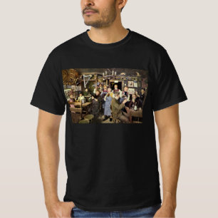 Vintage Restaurant Bar People Celebrparty T-shirt