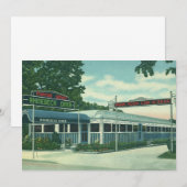 Vintage Restaurant, Retro Wegrestaurant Rhinebeck (Voorkant / Achterkant)