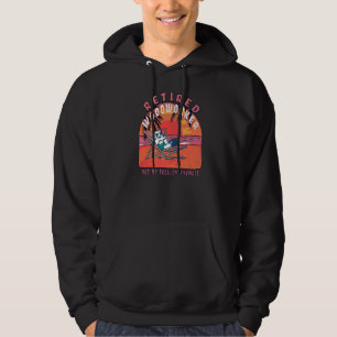 Vintage Retirement Remoe Woodarbeer Hoodie