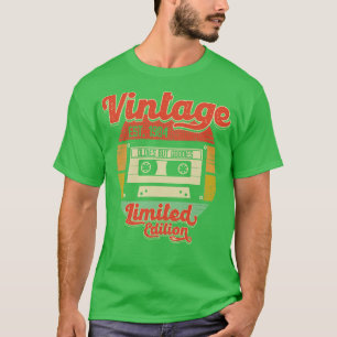 Vintage Retro 1984 Cassettebandje Oldies but Goodi T-shirt