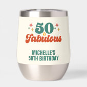 Vintage Retro 50 Et Fabuleux Anniversaire (Arrière)