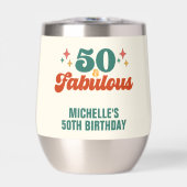 Vintage Retro 50 Et Fabuleux Anniversaire (Avant)