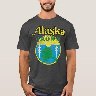 Vintage Retro Alaska Grown T-shirt