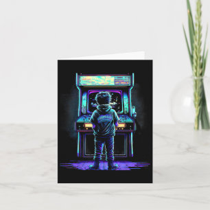 Vintage Retro Arcade Videogame 3  Kaart