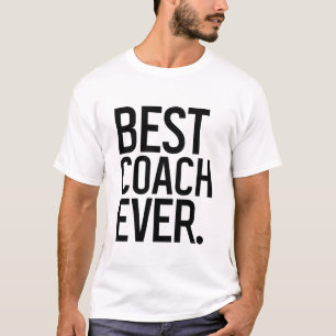 Vintage Retro Beste coach Ooit T-shirt Sport