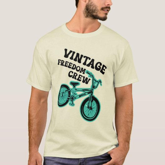 Vintage Retro BMX T-Shirt (Devant)