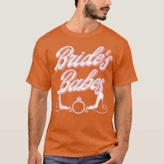 Vintage Retro Bride's Babes Bachelorette Party Mat T-shirt