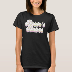 Vintage Retro Bruiden Meisjes Afscheid Van Het Ong T-shirt