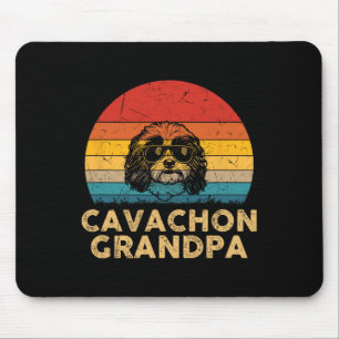 Vintage Retro Cavachon Opa Hond Liefhebber Poot Va Muismat