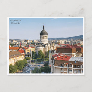 vintage retro Cluj napoca Roemenië Roumanie Briefkaart
